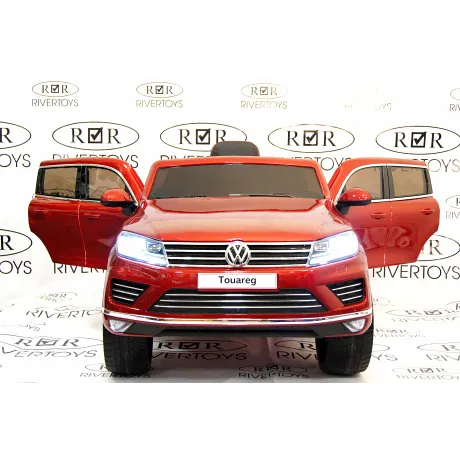 Электромобиль RiverToys VOLKSWAGEN TOUAREG Cherry - Фото 4