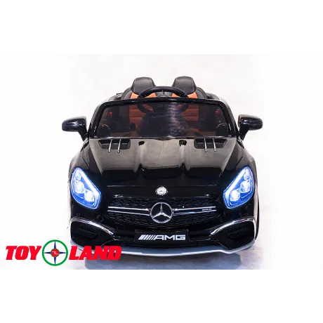 Электромобиль ToyLand Mercedes-Benz SL65 AMG черный - Фото 3
