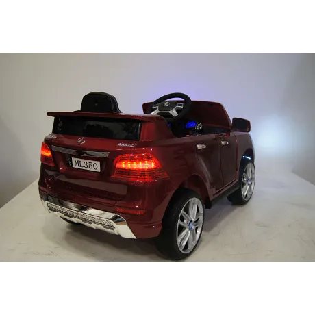 Электромобиль RiverToys Mercedes-Benz ML350 коричневый - Фото 3