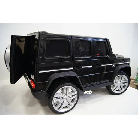 Электромобиль RiverToys Mercedes-Benz G65 AMG черный - Фото 10