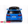 Электромобиль ToyLand Audi Q7 высокая дверь синий - Фото 6