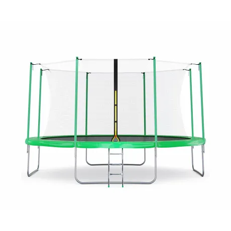 Батут DFC 14FT green с внутренней защитной сеткой - Фото 6