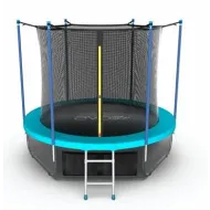 Уличный батут EVO JUMP Internal 6ft (Wave) с внутренней сеткой + нижняя сеть