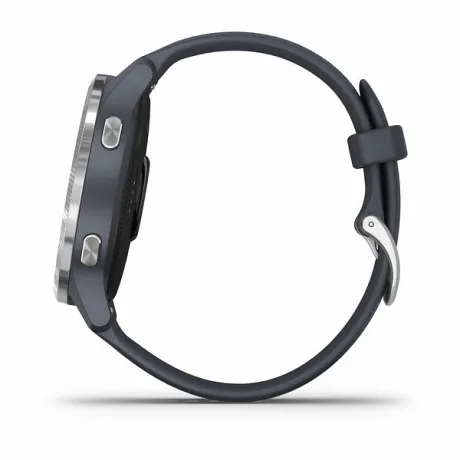 Смарт-часы с GPS Garmin VENU синий гранит с серебристым безелем - Фото 6