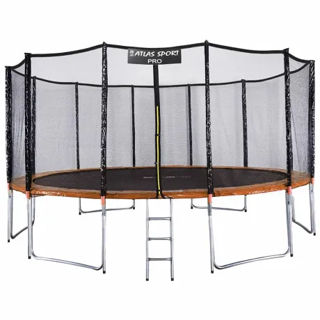 Батут Atlas Sport 490 см (16ft) PRO ORANGE - Фото 2