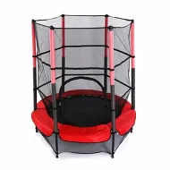 Каркасный батут EVO JUMP 4,5ft (140см) с внутренней сеткой + нижняя сеть