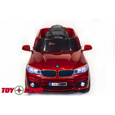 Электромобиль ToyLand BMW X5 красный - Фото 3