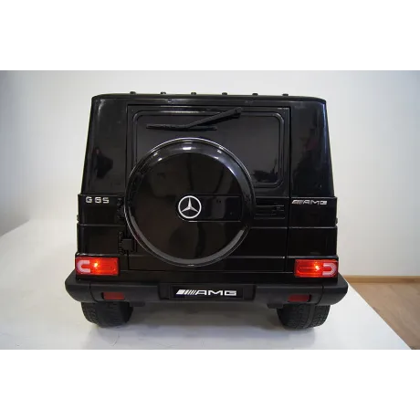 Электромобиль RiverToys Mercedes-Benz G65 AMG черный - Фото 18