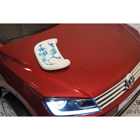 Электромобиль RiverToys VOLKSWAGEN TOUAREG Cherry - Фото 12