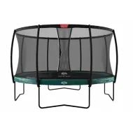 Уличный батут BERG Elite Regular 430 Green + защитная сетка Safety Net Deluxe