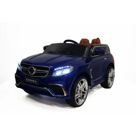 Электромобиль RiverToys Mercedes E009KX синий глянец