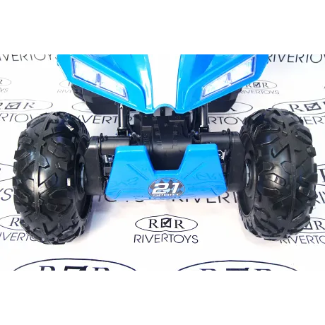Квадроцикл RiverToys T777TT BLUE - Фото 4