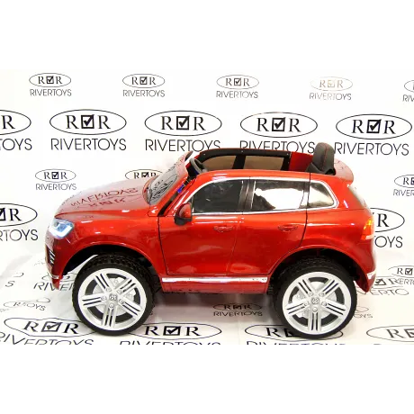 Электромобиль RiverToys VOLKSWAGEN TOUAREG Cherry - Фото 6