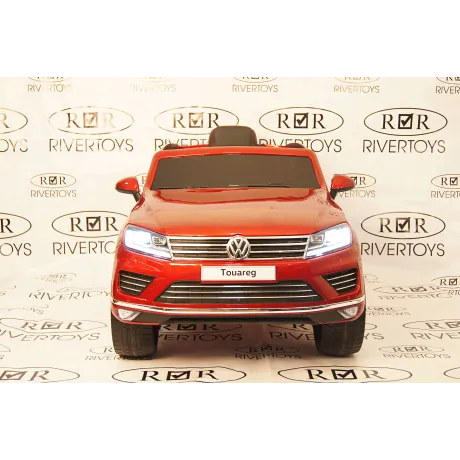 Электромобиль RiverToys VOLKSWAGEN TOUAREG Cherry - Фото 2