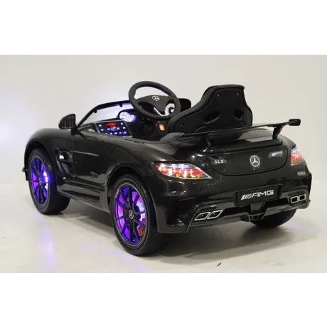 Электромобиль RiverToys Mercedes-Benz SLS A333AA VIP CARBON (черный) - Фото 5