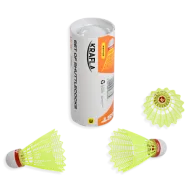 KRAFLA SH-Y300F Комплект воланов для бадминтона (3 шт)