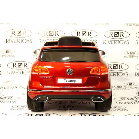 Электромобиль RiverToys VOLKSWAGEN TOUAREG Cherry - Фото 9